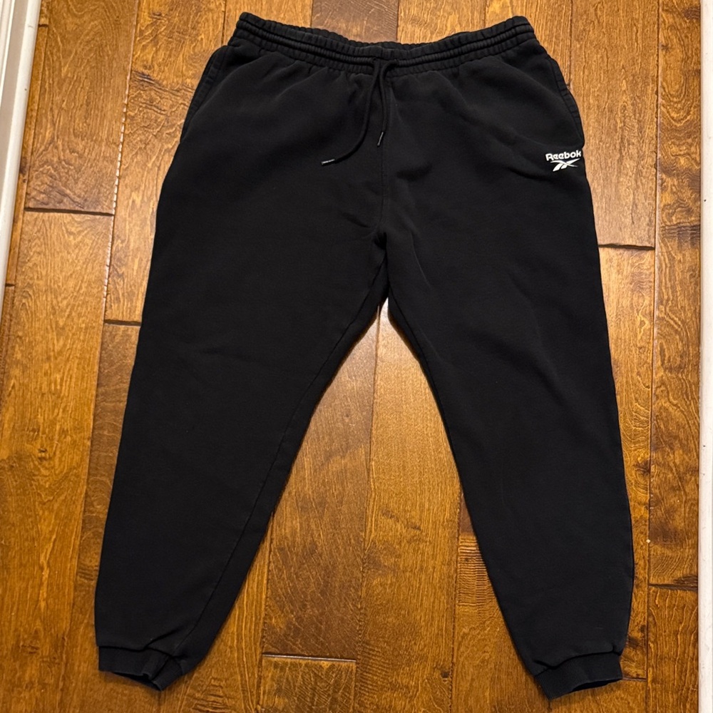 Men’s Reebok Black Athletic Sweatpants
